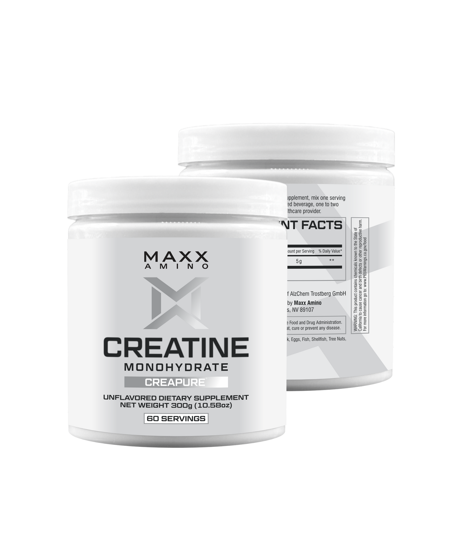 2 Bottles – Creapure® Creatine (Bundle & Save)